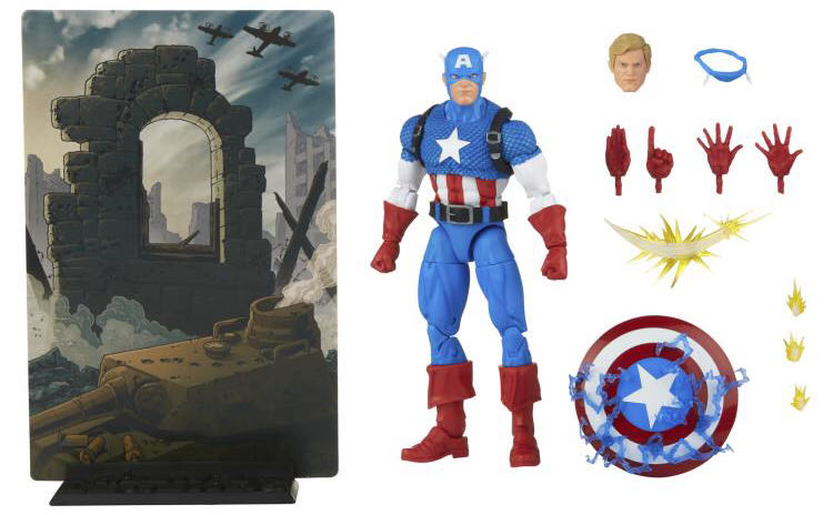 Captain America - Hasbro (Marvel Legends 20th Anniversary Series) action figure collectible - Main Image 2