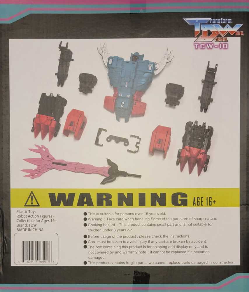 TDW-10 Piranacon Add On - TDW (Transformers Power Of The Primes) action figure collectible [Barcode 680334991986] - Main Image 2