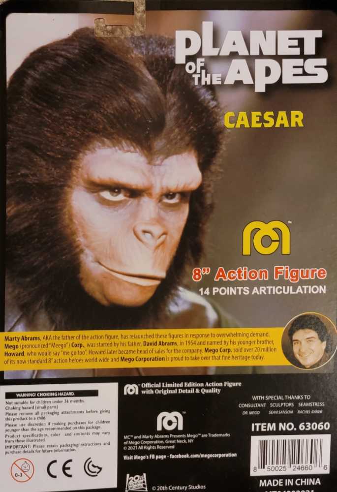 Mego Planet Of The Apes Caesar - Mego (Planet Of The Apes) action figure collectible - Main Image 2