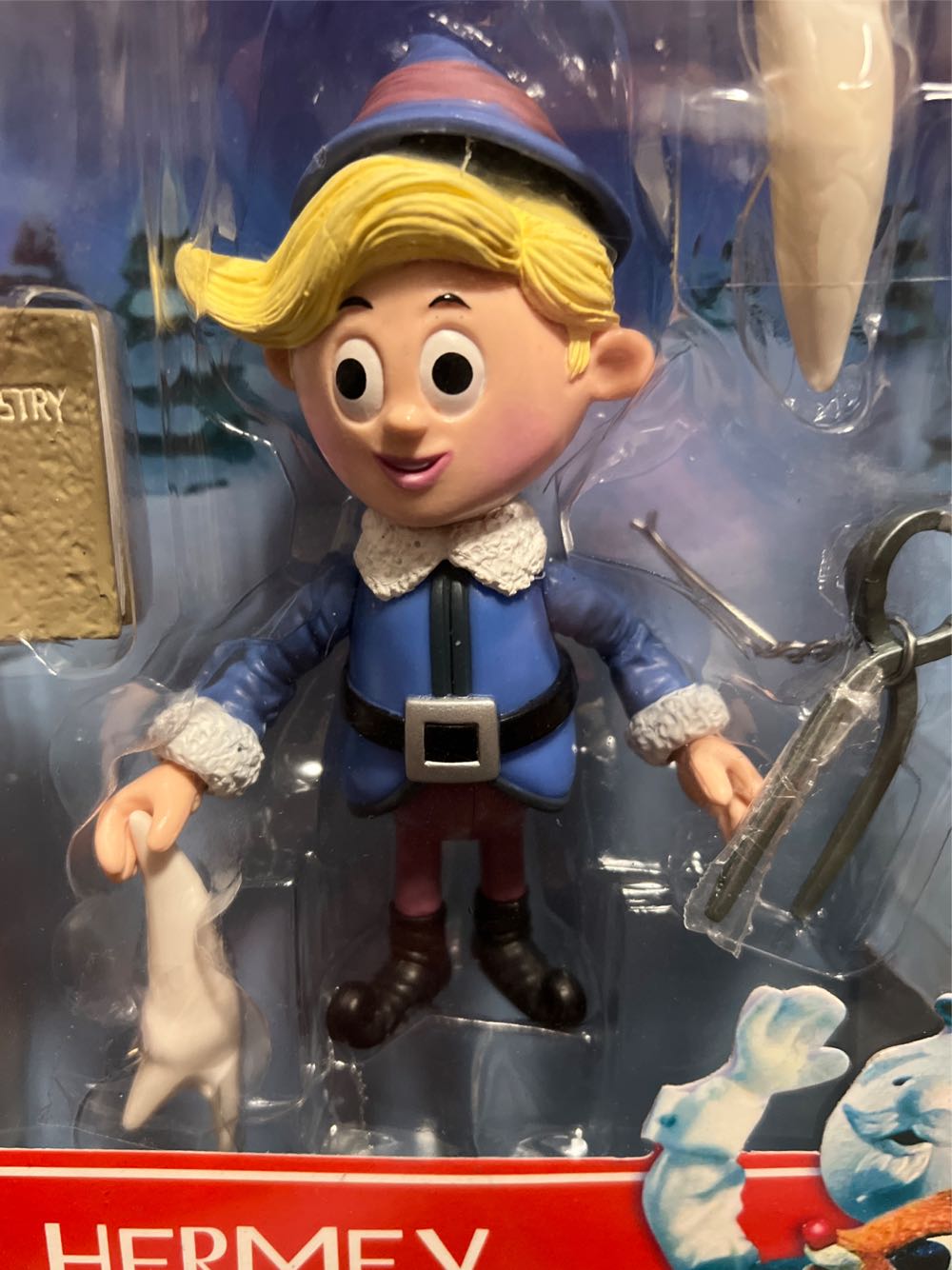 Rudolph And The Island Of Misfit Toys Hermey - Playing Mantis (Rudolph and the Island of Misfit Toys) action figure collectible [Barcode 090733067531] - Main Image 2