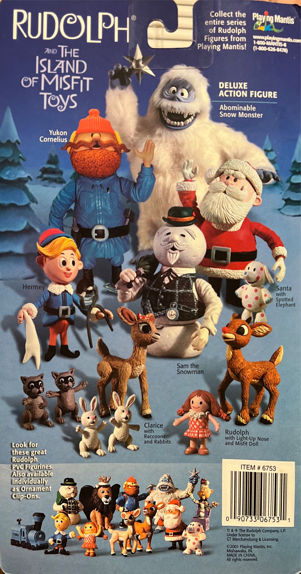 Rudolph And The Island Of Misfit Toys Hermey - Playing Mantis (Rudolph and the Island of Misfit Toys) action figure collectible [Barcode 090733067531] - Main Image 3