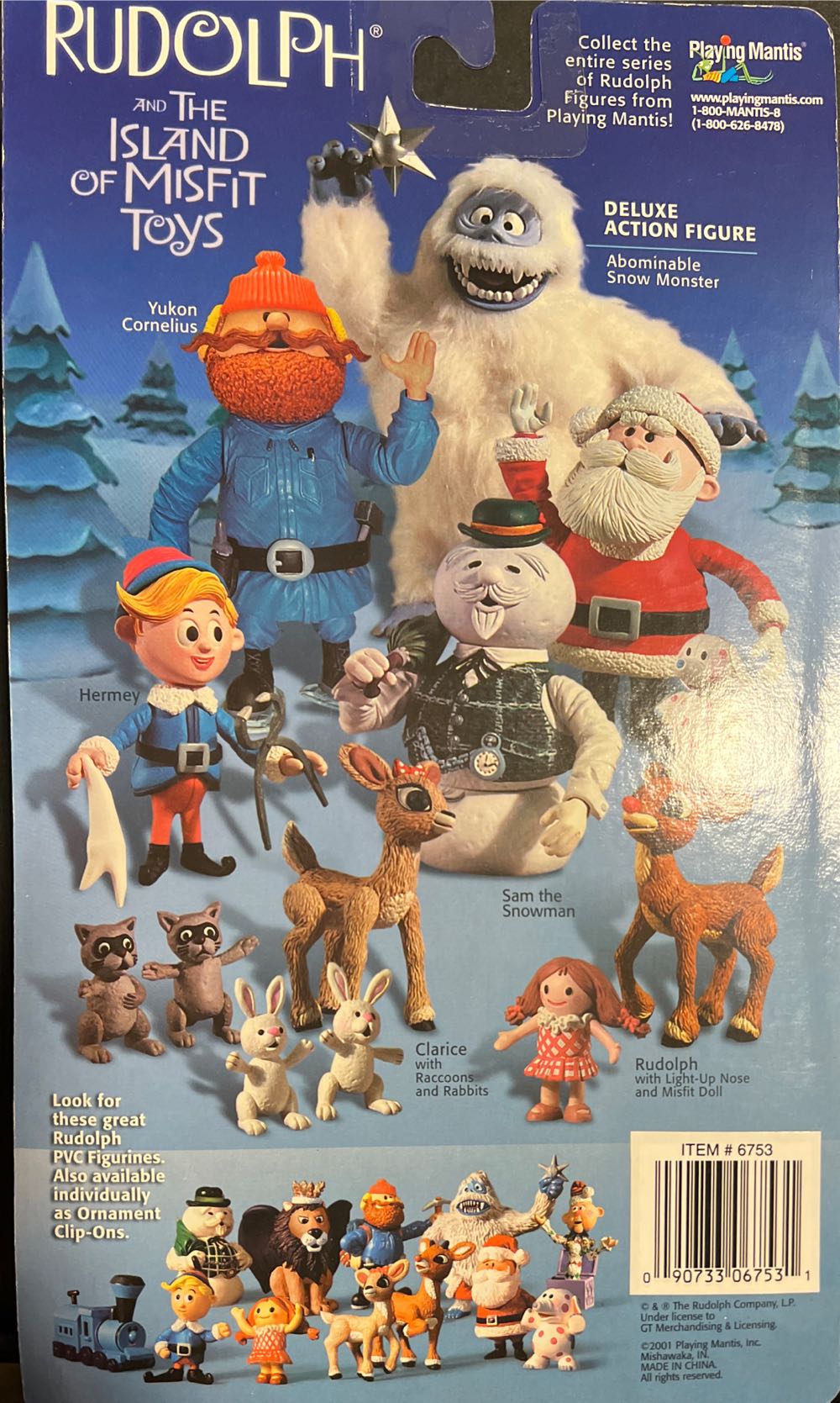 Rudolph And The Island Of Misfit Toys Clarice - Playing Mantis (Rudolph and the Island of Misfit Toys) action figure collectible [Barcode 090733067531] - Main Image 2