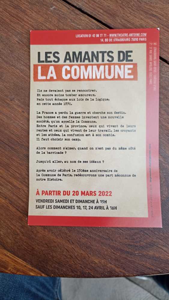 Les amants de la Commune  action figure collectible - Main Image 2