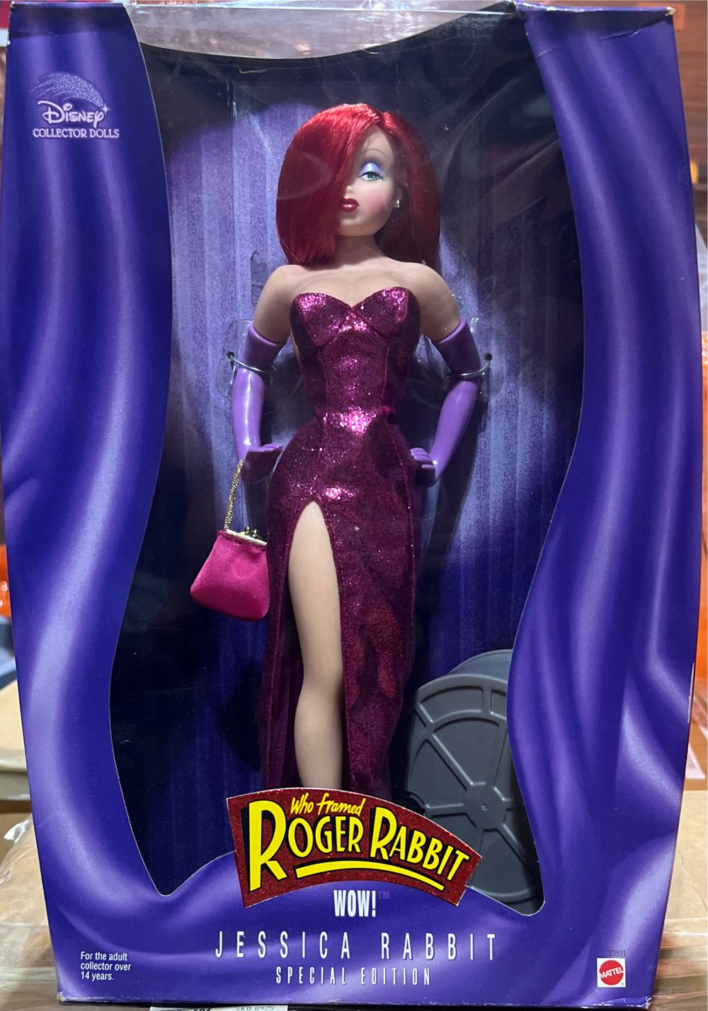 Who Framed Roger Rabbit Disney Doll From Who - Mattel action figure collectible [Barcode 074299235917] - Main Image 2