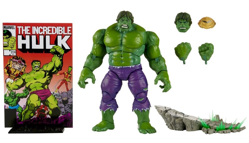 Marvel Legends hulk 20th anniversary in trimmed trays - Hasbro (Marvel Legends) action figure collectible [Barcode 5010993956746] - Main Image 3
