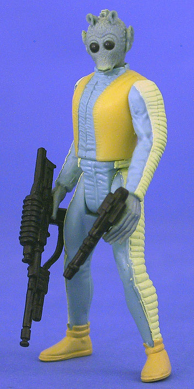 Greedo w/ Blaster Pistol - Hasbro (Star Wars: Power Of The Force 2) action figure collectible [Barcode 076281696065] - Main Image 3