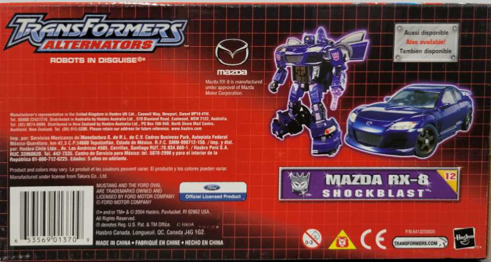 Wheeljack 1st Loose in Box - Hasbro (Alternators) action figure collectible - Main Image 4