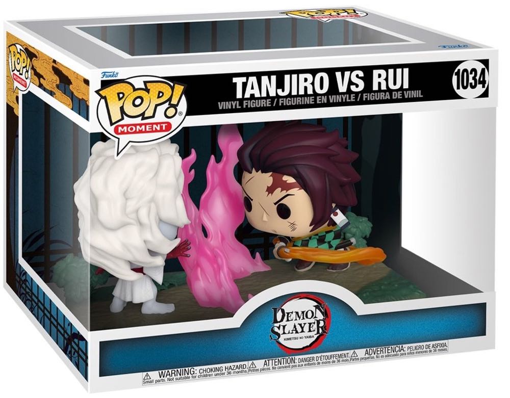 Tanjiro Vs Rui Funko Pop 1034 - Funko (Funko Pop Moment) action figure collectible [Barcode 889698490092] - Main Image 2