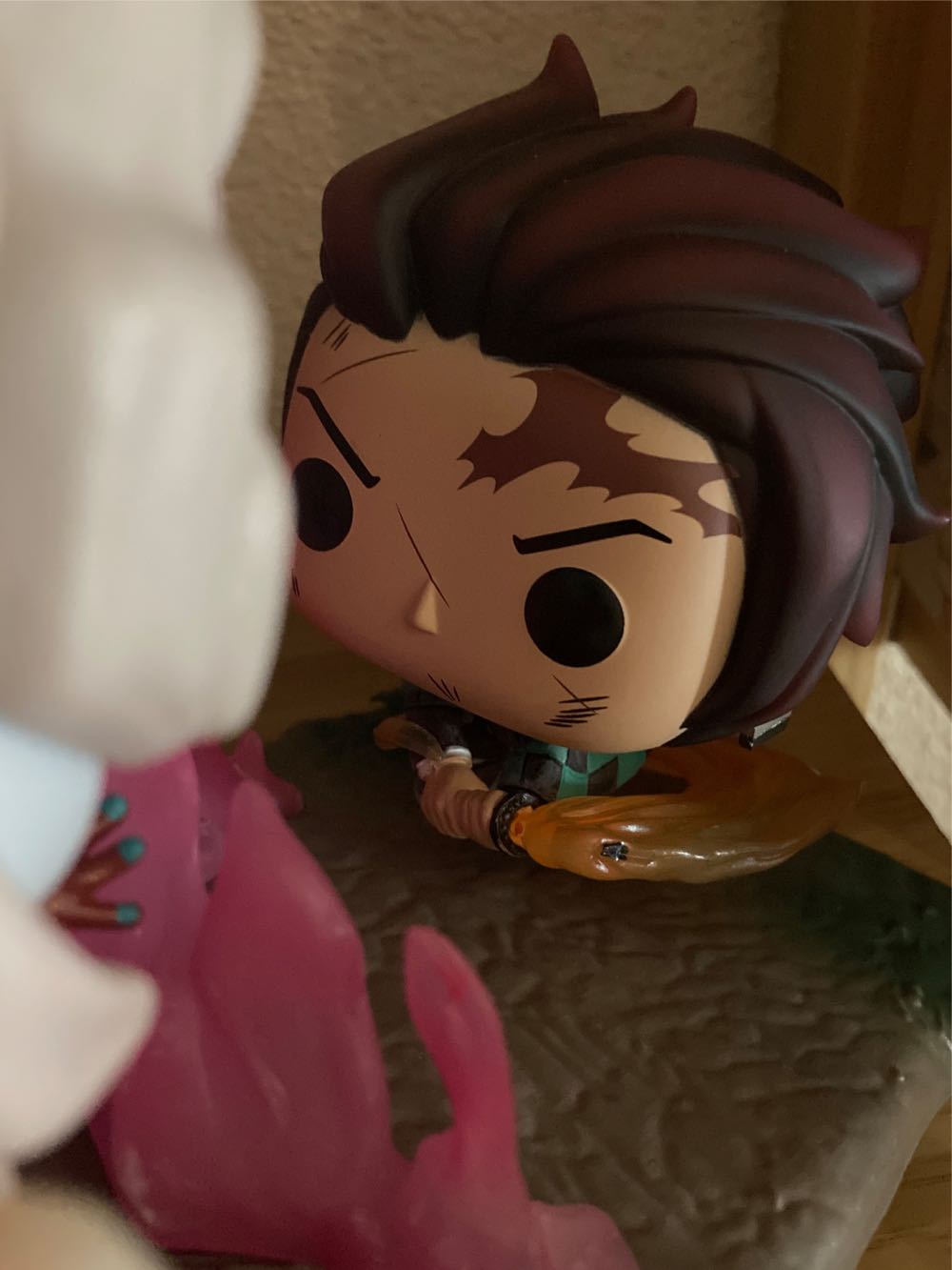 Tanjiro Vs Rui Funko Pop 1034 - Funko (Funko Pop Moment) action figure collectible [Barcode 889698490092] - Main Image 4