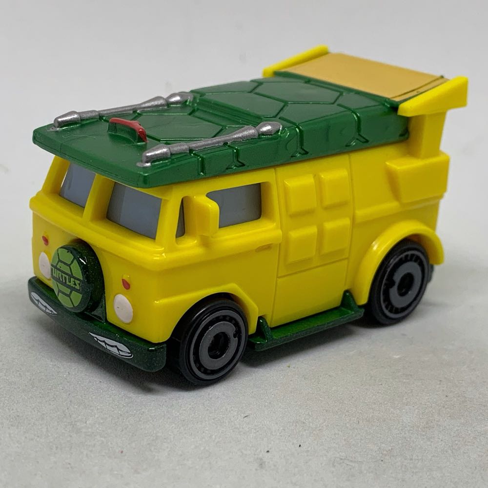 Hot Wheels Party Wagon - Hot Wheel / Mattel (Teenage Mutant Ninja Turtles) action figure collectible [Barcode 027084120134] - Main Image 2