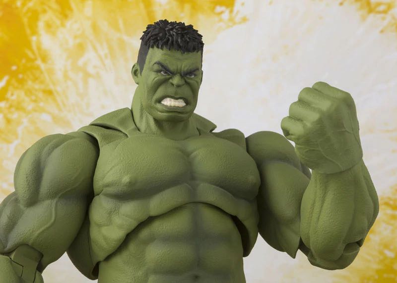 Hulk (MCU: Avengers: Infinity War) - Bandai (SH Figuarts) (SH Figuarts - MCU Avengers: Infinity War) action figure collectible - Main Image 2