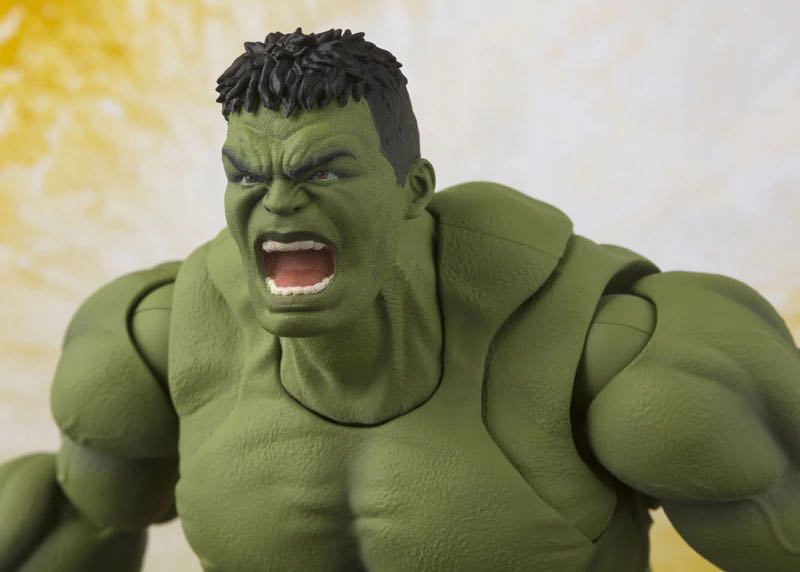 Hulk (MCU: Avengers: Infinity War) - Bandai (SH Figuarts) (SH Figuarts - MCU Avengers: Infinity War) action figure collectible - Main Image 3