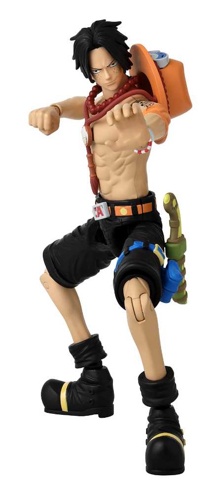 Anime Heroes - Portgas D. Ace - Bandai (One Piece) action figure collectible [Barcode 045557369347] - Main Image 2