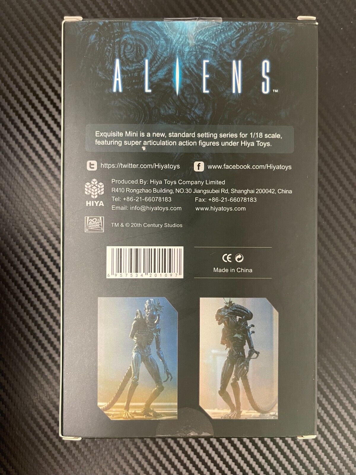 Xenomorph Alien Warrior (Battle Damaged) - HIYA Toys (Aliens) action figure collectible [Barcode 6957534201097] - Main Image 3