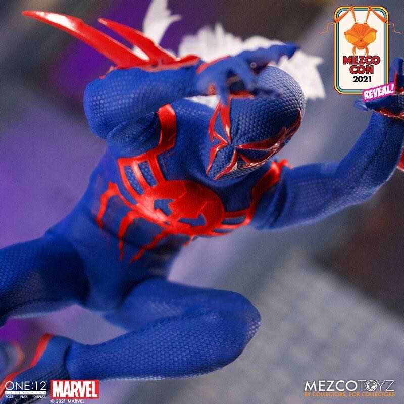 Mezco Marvel Spider-Man 2099 Exclusive - Mezco Toyz (Marvel) action figure collectible [Barcode 696198762860] - Main Image 3