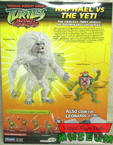 Raph Vs Yetti - Playmates Toys (Teenage Mutant Ninja Turtles) action figure collectible - Main Image 2