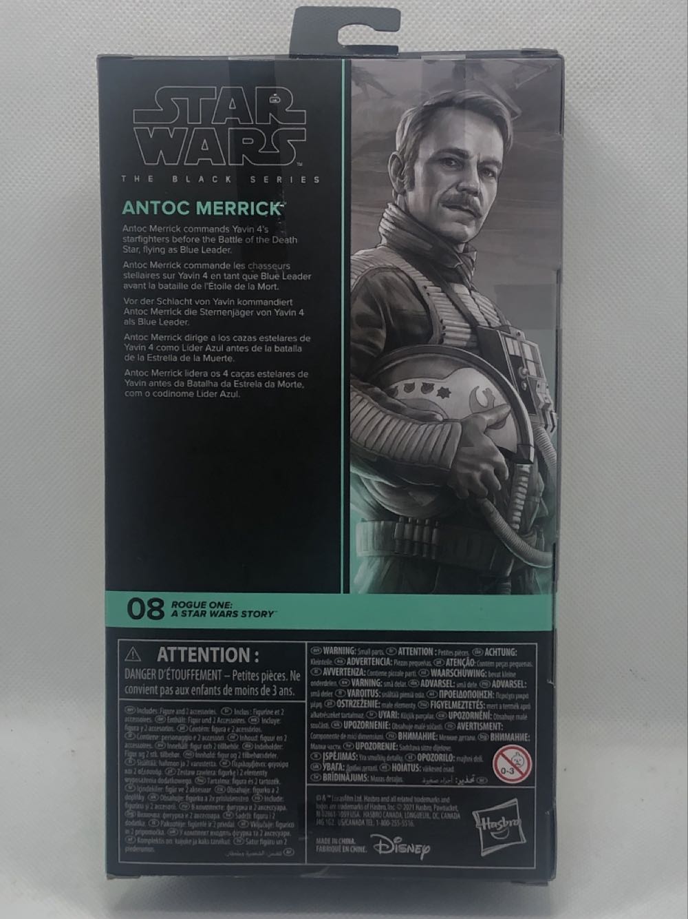 Antoc Merrick - Hasbro (Star Wars Black 6”) (Star Wars : Rogue One) action figure collectible - Main Image 2