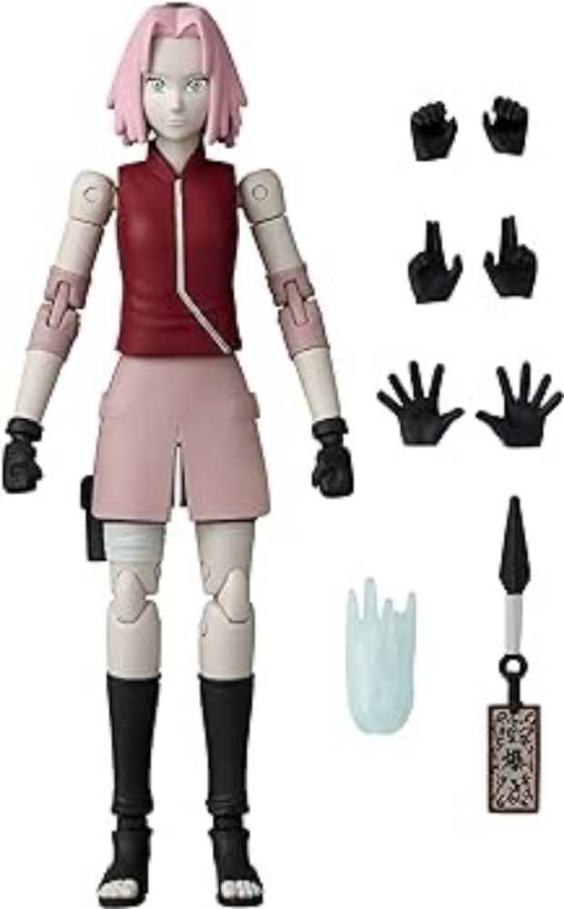 Anime Heroes Naruto Haruno Sakura Figure36909 - Bandai (Naruto Shippuden) action figure collectible [Barcode 045557369095] - Main Image 3
