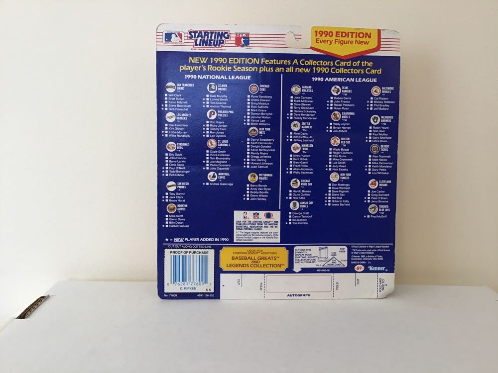 Cal Ripken, Jr. - Kenner action figure collectible - Main Image 2