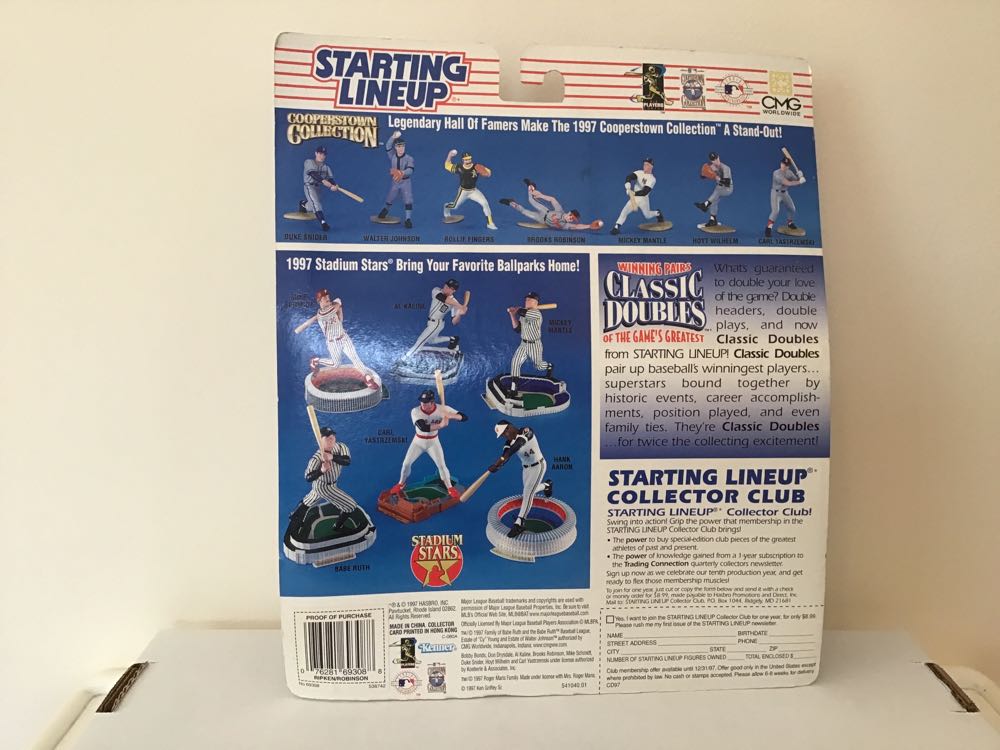 Cal Ripken, Jr. / Brooks Robinson - Kenner (Classic Doubles) action figure collectible - Main Image 2