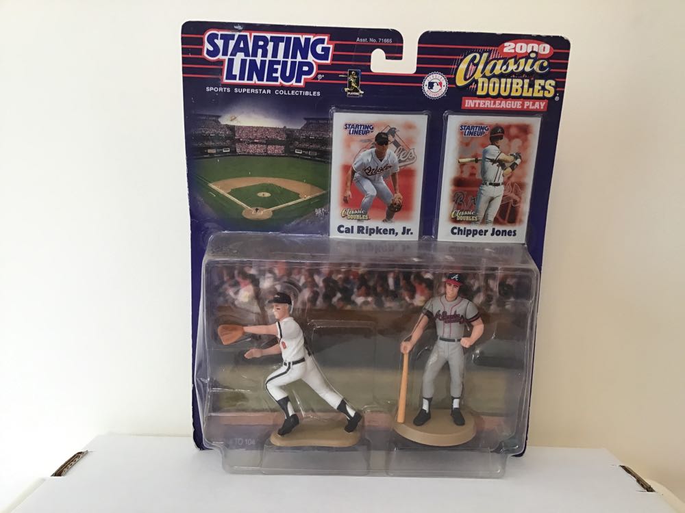 Cal Ripken, Jr. / Chipper Jones - Kenner (Classic Doubles) action figure collectible - Main Image 1