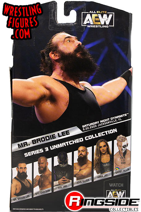Brodie Lee - Jazwares AEW (AEW Unmatched Collection 3) action figure collectible - Main Image 4