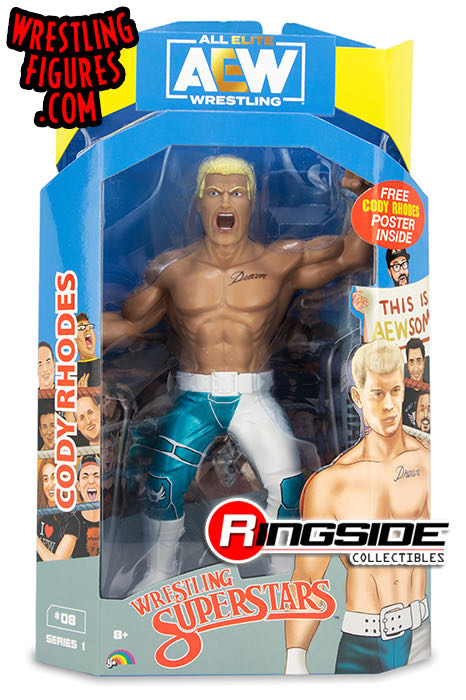 #08a Cody Rhodes - Jazwares AEW (AEW Unmatched Collection 1) action figure collectible - Main Image 1