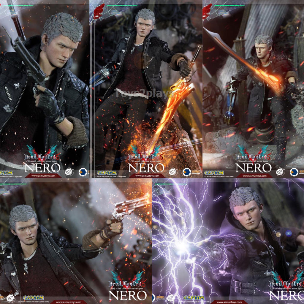 1/6 Scale: Devil May Cry 5 - Nero - Asmus Toys (1/6 Scale Video Game Collectible Figure) action figure collectible [Barcode 4713294720221] - Main Image 2