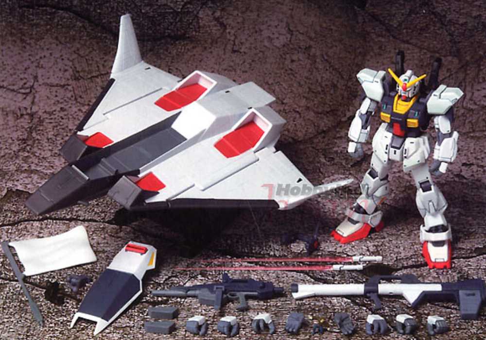 Mobile Suit Z Gundam RX-178 Gundam MK. II & Flying Armor Atmosphere Entry Set - Bandai Co. LTD (Mobile Suit Z GUNDAM: A New Translation) action figure collectible [Barcode 4543112399700] - Main Image 4