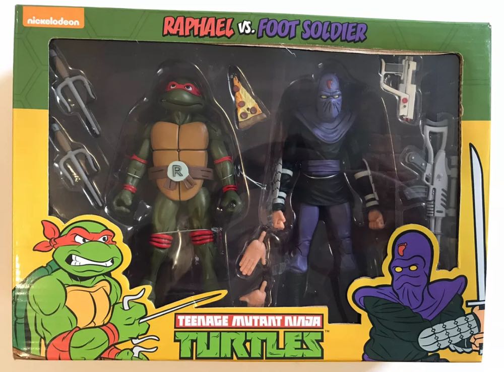 Raphael Foot Soldier Neca 2 Pack  action figure collectible - Main Image 1