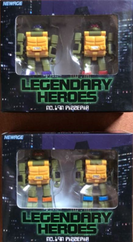 Pizzeria 4-Pack: Set A & B (Teenage Mutant Ninja Turtles) - Newage (The Transformers) action figure collectible - Main Image 2