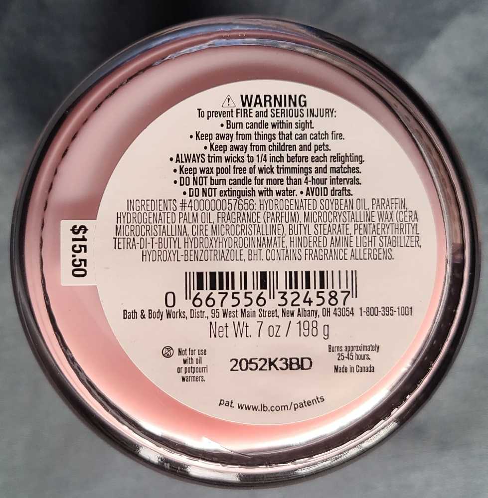 CANDLE: Easter Bath and Bodyworks Happy Easter Raspberry And Whipped Vanilla  Single Wick 2022 - Bath & Bodyworks (Easter Candles) action figure collectible [Barcode 667556324587] - Main Image 2