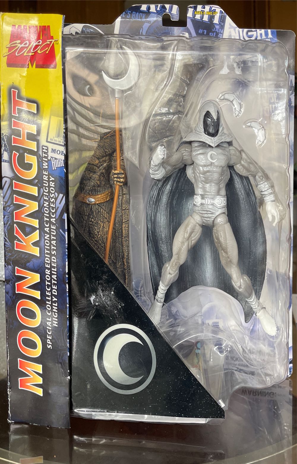 Diamond Marvel Select Moon Knight - Diamond Select Toys action figure collectible [Barcode 699788107867] - Main Image 1