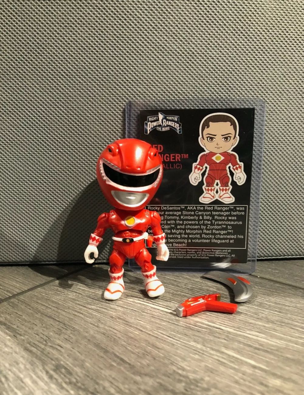 Red Ranger Movie Edition The Loyal Subjects  action figure collectible - Main Image 1