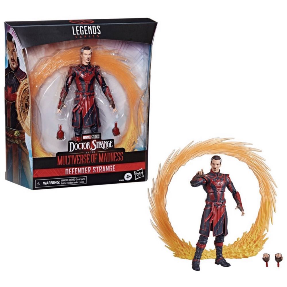 Defender Strange (Multiverse Of Madness) - Hasbro (Marvel Legends Deluxe Series) action figure collectible [Barcode 5010993954773] - Main Image 4