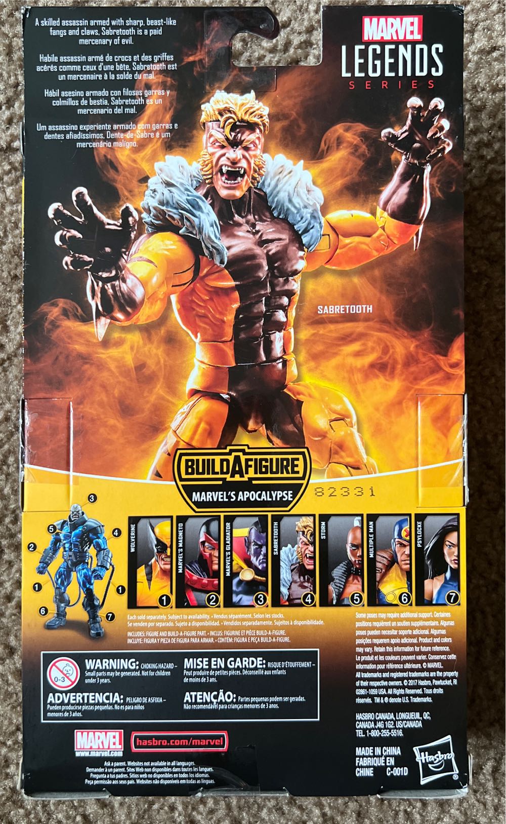 Marvel Legends X-men S - Hasbro / Disney action figure collectible - Main Image 2