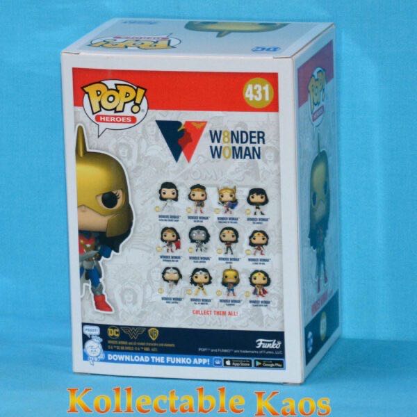 Wonder Woman Funko Pop “Flashpoint”  (DC Comics) action figure collectible [Barcode 889698549943] - Main Image 3