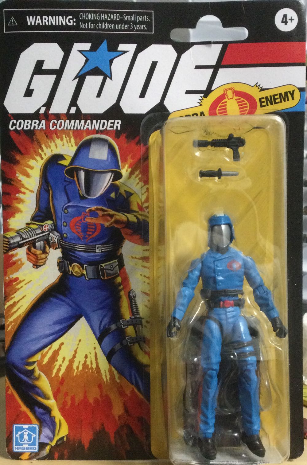 G.I. Joe (Retro) - Cobra Commander - Hasbro action figure collectible - Main Image 1
