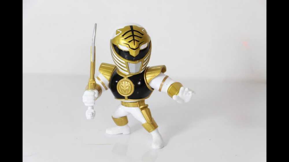 Power Rangers: White Ranger - Metals die cast - Jadda (Power Rangers) action figure collectible - Main Image 2