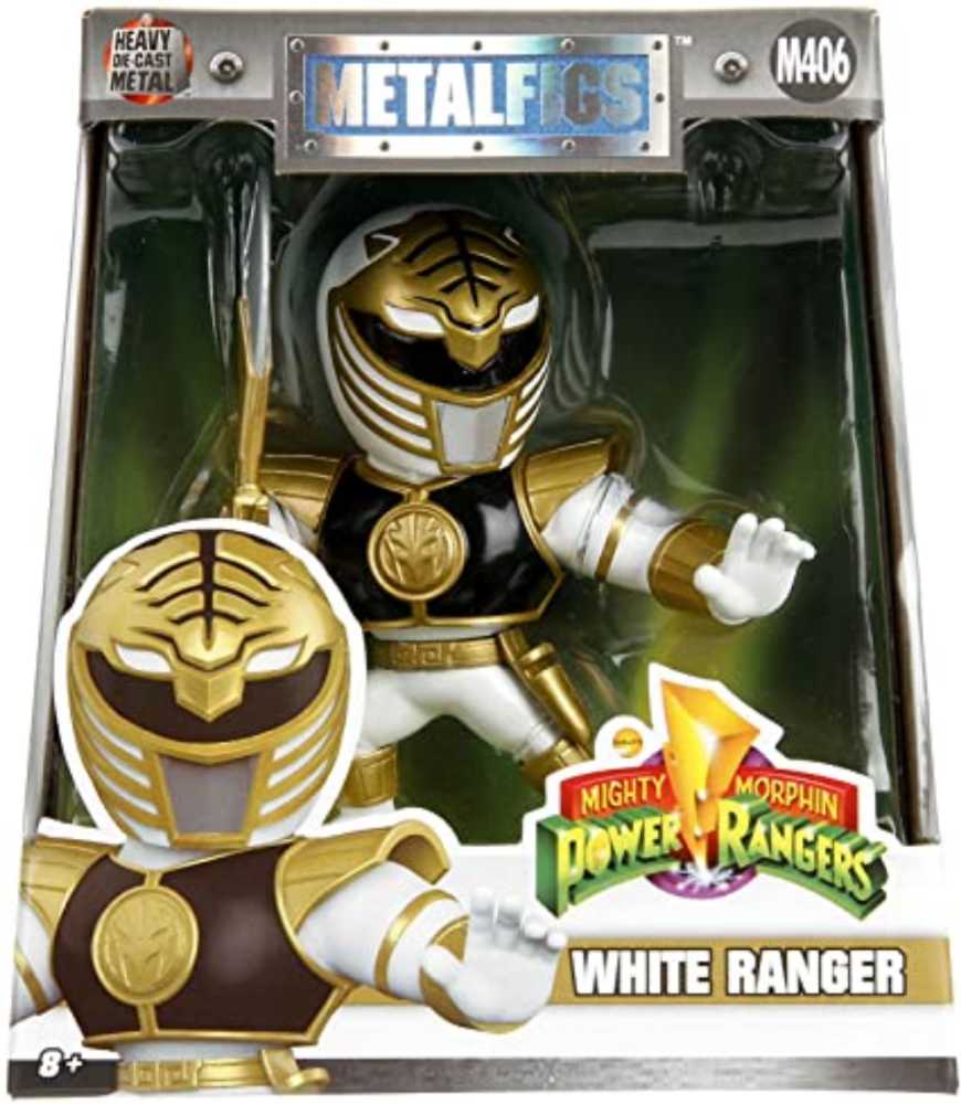 Power Rangers: White Ranger - Metals die cast - Jadda (Power Rangers) action figure collectible - Main Image 3
