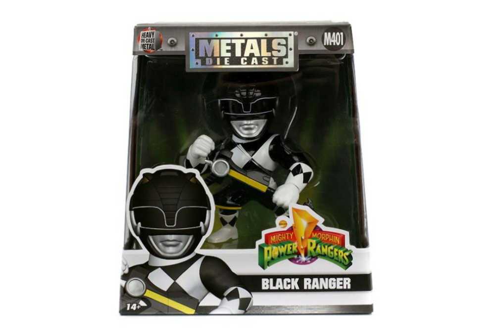 Power Rangers: Black Ranger - Metals Die Cast  - Jadda (Power Rangers) action figure collectible - Main Image 3
