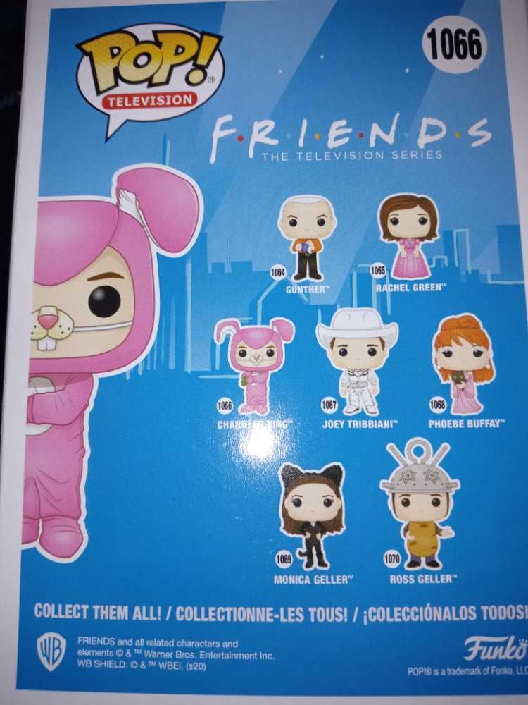 Friends- Chandler Bing As Bunny - Funko (Friends) (Friends: The TV Series) action figure collectible [Barcode 889698530651] - Main Image 2