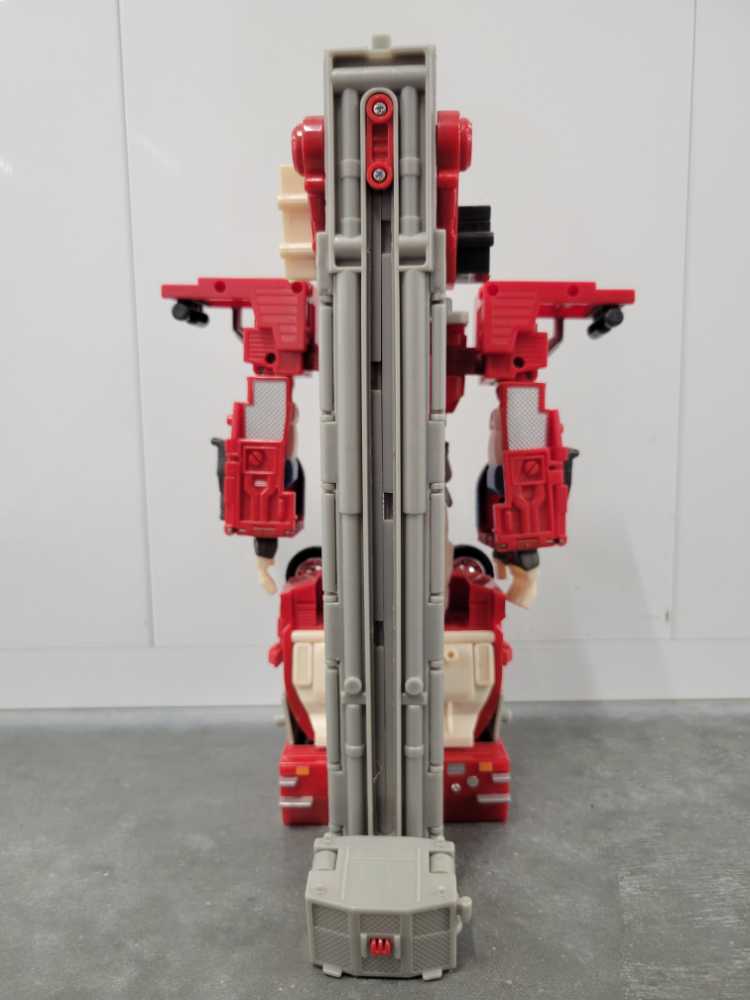 Optimus Prime 3rd Robot Mode Missing 2 Missiles Leader - Hasbro (Robots In Disguise RID) action figure collectible - Main Image 4