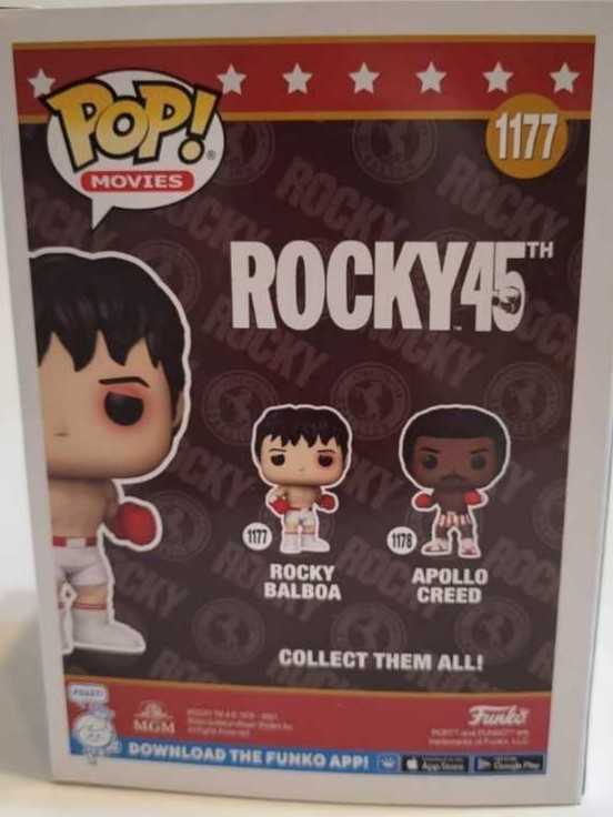 Funko POP!#1180 Rocky Balboa - Funko ("Rocky” 45th Anniversary) action figure collectible [Barcode 889698603300] - Main Image 3