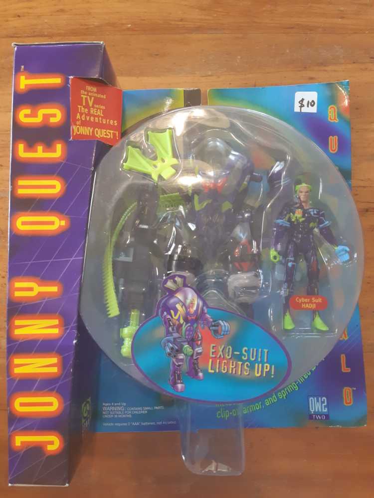 Vintage Jonny Quest Cyber Suit Hadji - Galoob (Jonny Quest) action figure collectible [Barcode 047246749249] - Main Image 2