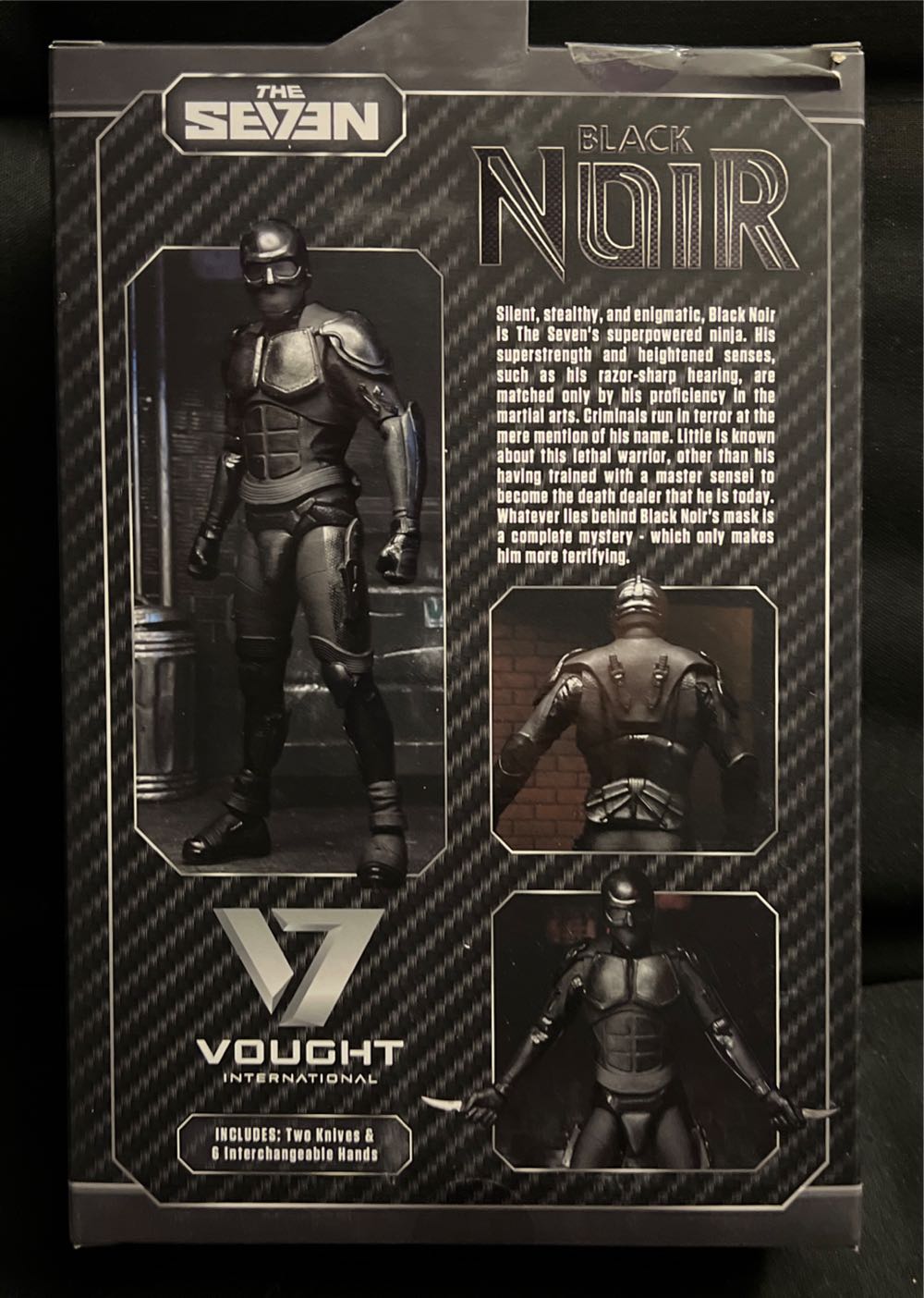 Neca The Boys BLACK NOIR - Neca (Y Horror) action figure collectible [Barcode 634482619032] - Main Image 4