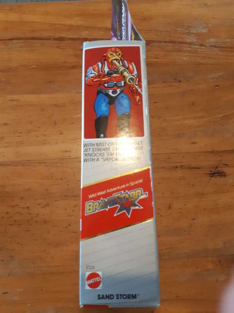 Vintage BraveStarr Sandstorm - Mattel (Bravestarr) action figure collectible [Barcode 074299017247] - Main Image 3