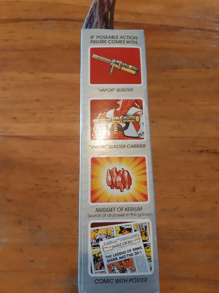 Vintage BraveStarr Sandstorm - Mattel (Bravestarr) action figure collectible [Barcode 074299017247] - Main Image 4