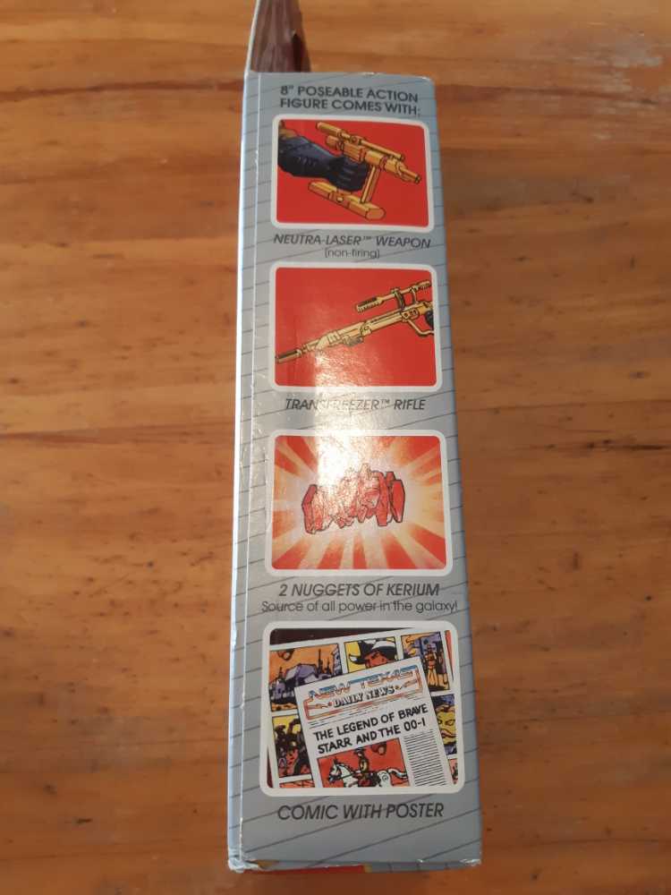 Vintage Bravestarr Tex Hex Action Figure - Mattel (Bravestarr) action figure collectible [Barcode 074299017254] - Main Image 3