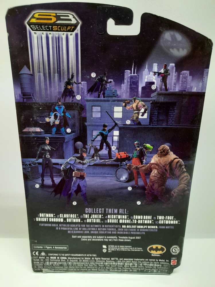 DC Super Heroes Catwoman S3 Select Sculpt - Mattel (Dc Comics Multiverse) action figure collectible [Barcode 027084520910] - Main Image 2